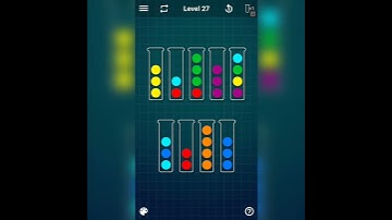 Ball Sort Puzzle Level 27