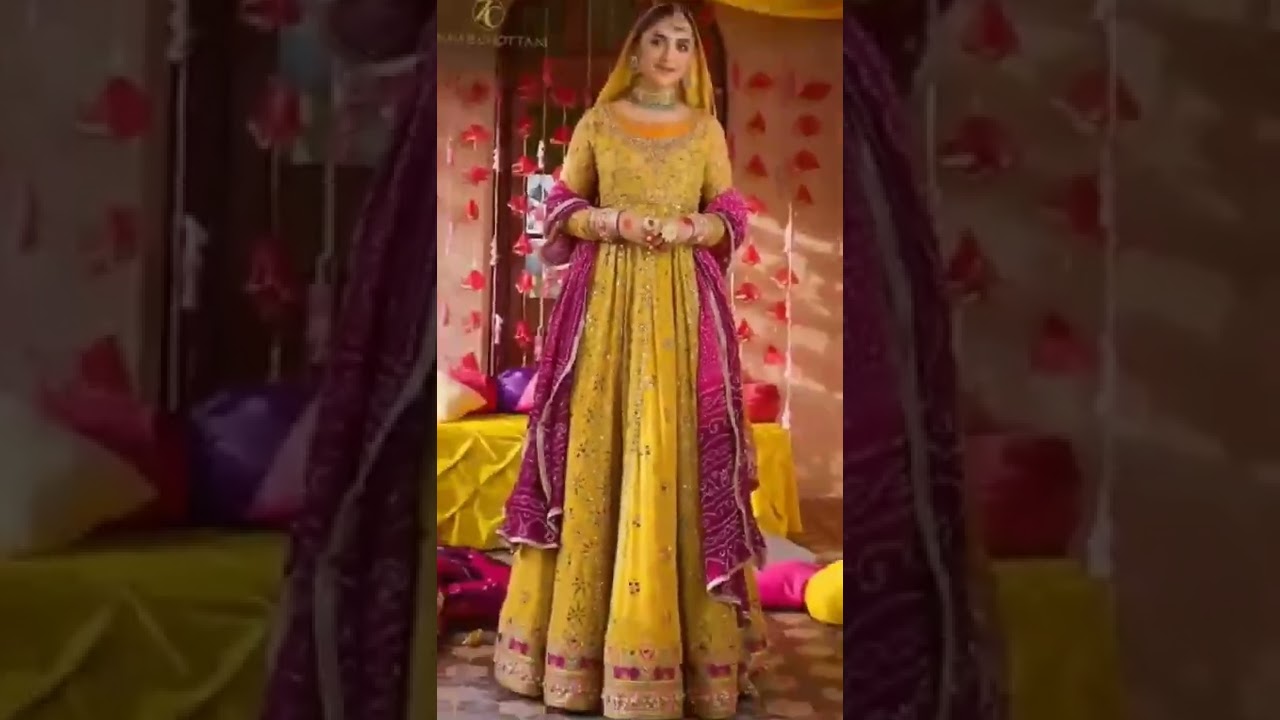 haldi dresses 