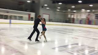 Adult Pre Bronze Ice Dance Test— Swing Dance