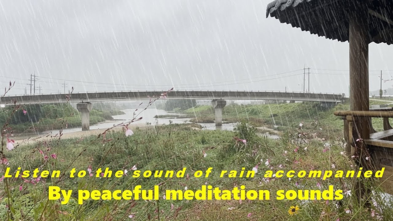 this video will take you to a high intensity meditation mixed with the sound of rain