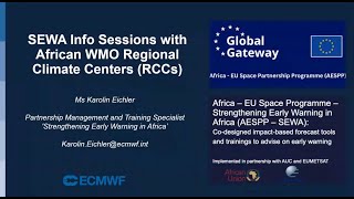 SEWA Info Session with African WMO Regional Climate Center CAPC-AC