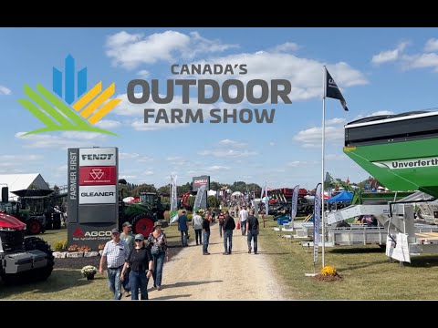 Canada's Outdoor Farm Show 2025 Day 1 Drive-Thru #COFS25 #cofs - video from AgDealer