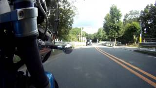 グース350：山道を走るライダーズビュー：参考動画