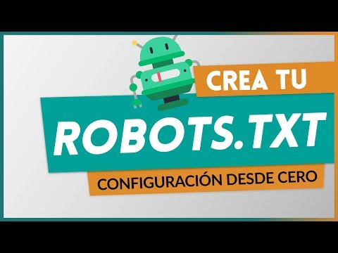 Video: Cómo Componer Un Archivo Txt De Robots