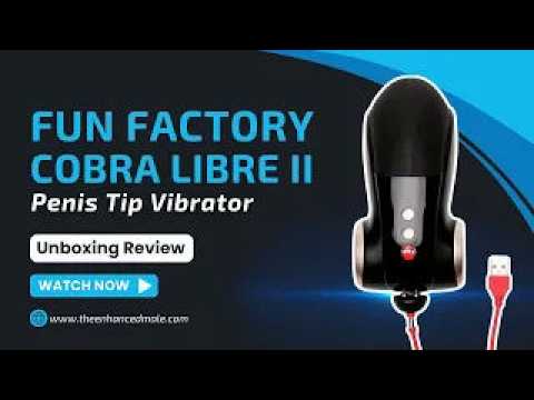 Fun Factory Cobra Libre II Penis Tip Vibrator || Unboxing Review