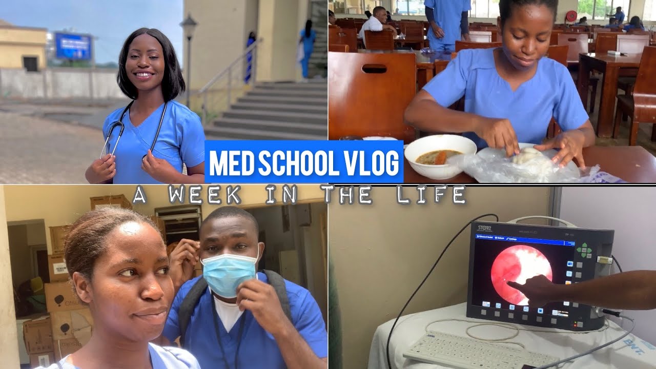 WEEK IN THE LIFE OF A MEDICAL STUDENT IN NIGERIA || ENT surgery posting ...
