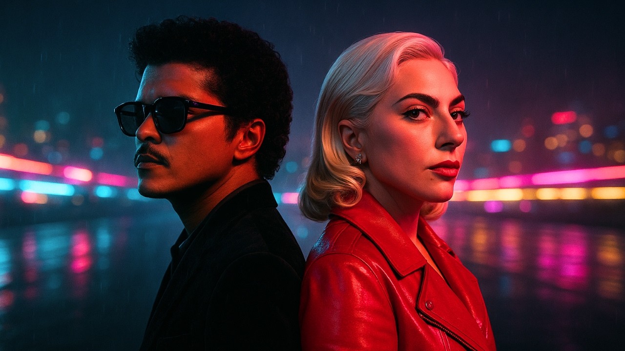 Bruno Mars, Lady Gaga - Live With a Smile (2025 Music Video)