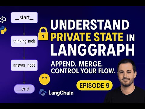 LangGraph Episode 9: Private State & Schema Mastery – Control Data Like a Pro!
