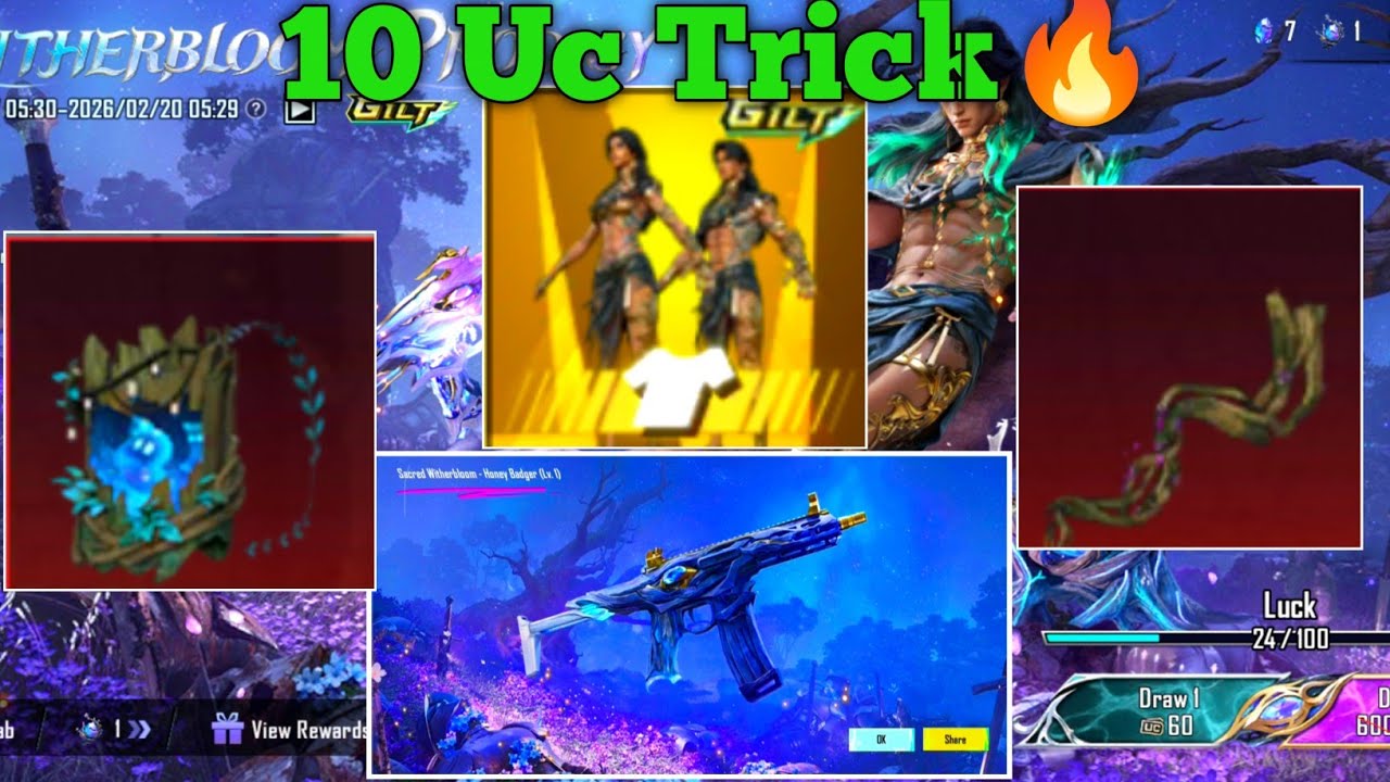 𝟭𝟬 𝗨𝗖 𝗦𝗲𝗰𝗿𝗲𝘁 𝗧𝗿𝗶𝗰𝗸 𝗡𝗲𝘄 𝗨𝗹𝘁𝗶𝗺𝗮𝘁𝗲 𝗦𝗲𝘁 𝗖𝗿𝗮𝘁𝗲 𝗢𝗽𝗲𝗻𝗶𝗻𝗴🔥𝗪𝗶𝘁𝗵𝗲𝗿𝗯𝗹𝗼𝗼𝗺 𝗣𝗿𝗼𝗱𝗶𝗴𝘆 𝗦𝗲𝘁+𝗛𝗼𝗻𝗲𝘆 𝗕𝗮𝗱𝗴𝗲𝗿! 𝗕𝗴𝗺𝗶 & 𝗣𝘂𝗯𝗴𝗺