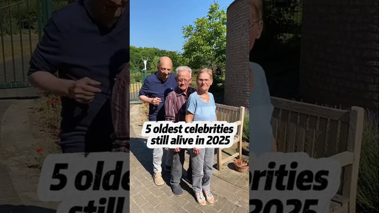 5 oldest celebritiesstill alive in 2025