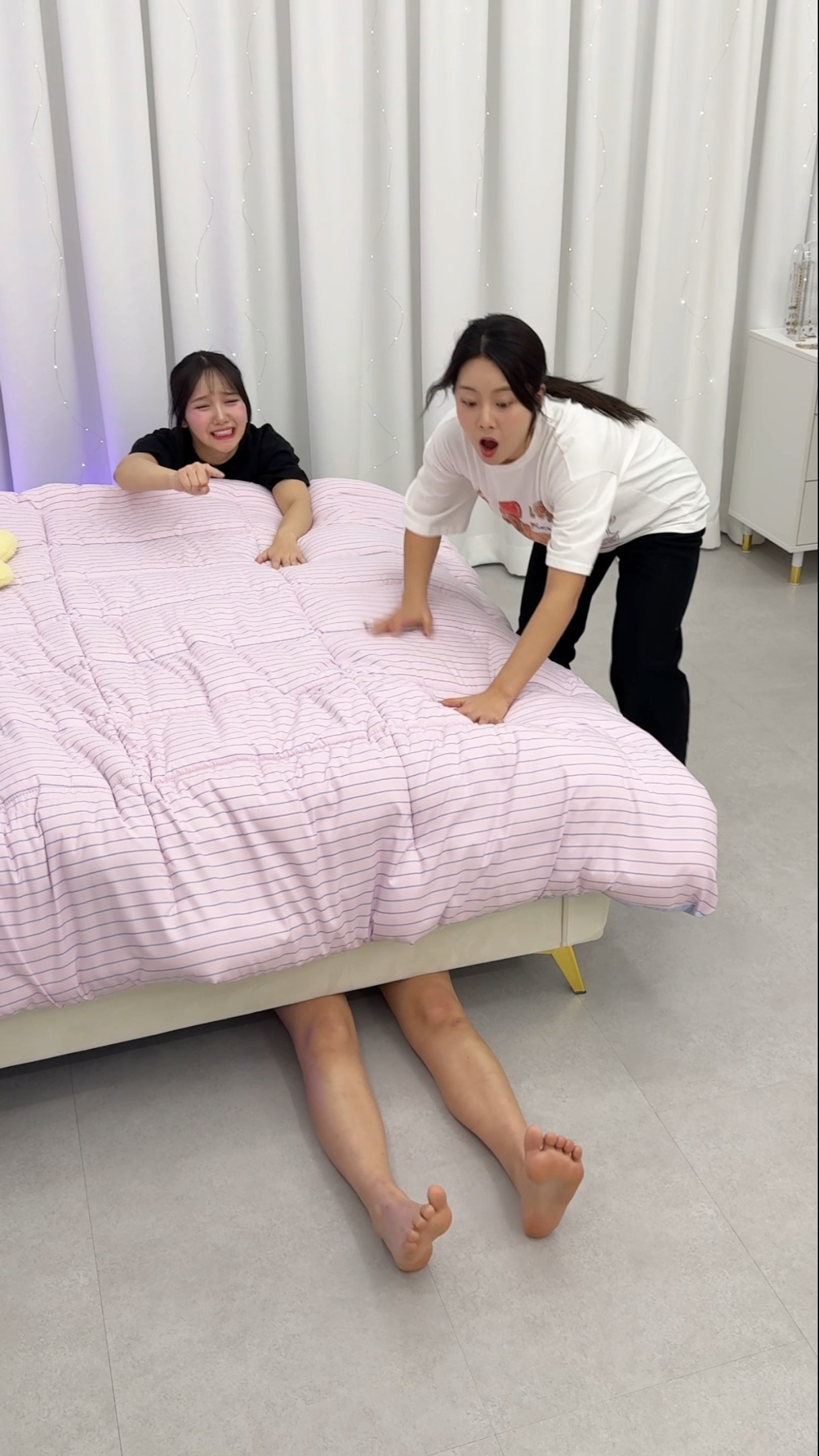 다리가 안빠져