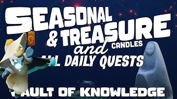Seasonal & Treasure candles and Quests in Vault of knowledge | SkyCotl | NoobMode