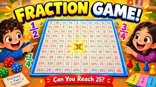 SCIENCE FAIR || Fraction Board Game 🎲 || #FractionBoardGame #MathsProject #FunWithMaths