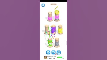 Rope Color Match 3D Level 2341