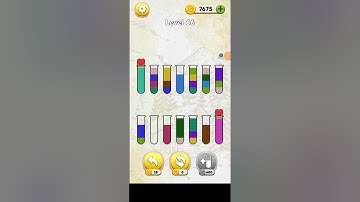 Expert mode 66 Level Bottle sort puzzle game 2023