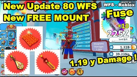 New Update 80 Weapon Fighting Simulator Roblox August 5, 2023 | New Mount and ITEM for FUSE