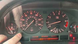 BMW E39 Gauge Cluster unlocking for hidden menu