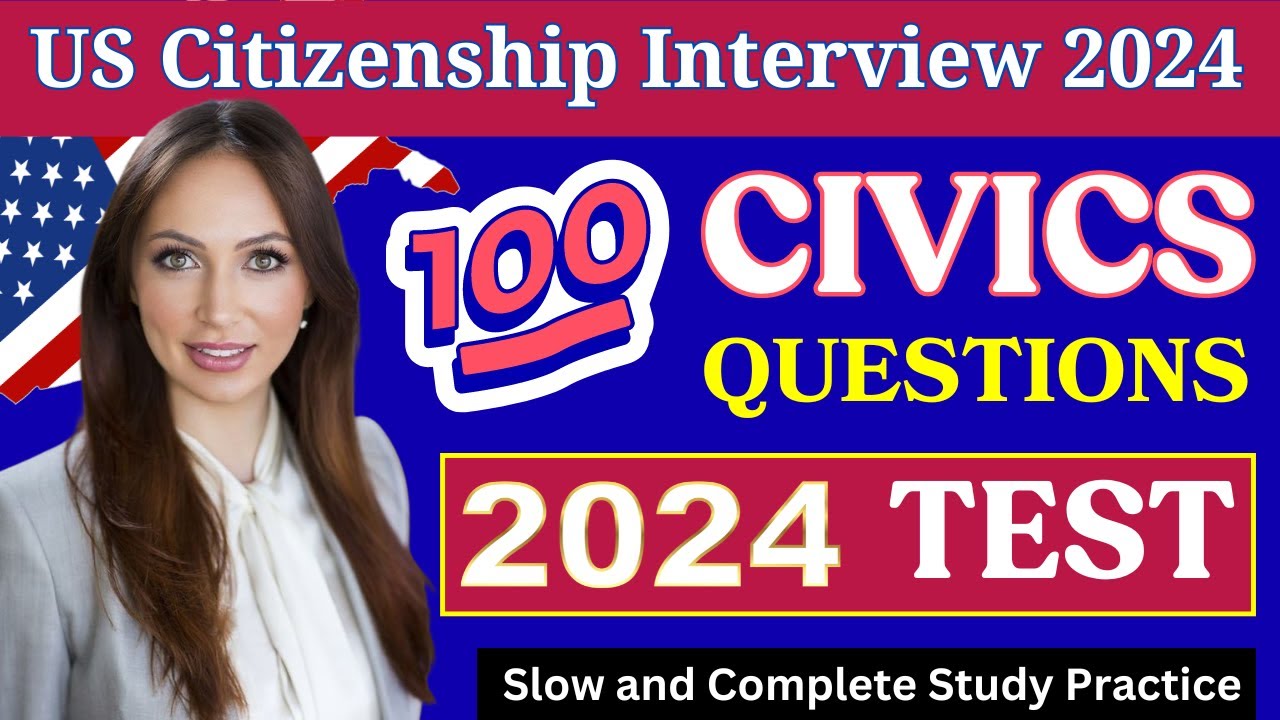 New! 100 Civics Questions and Answers (By Groups) for US Citizenship ...