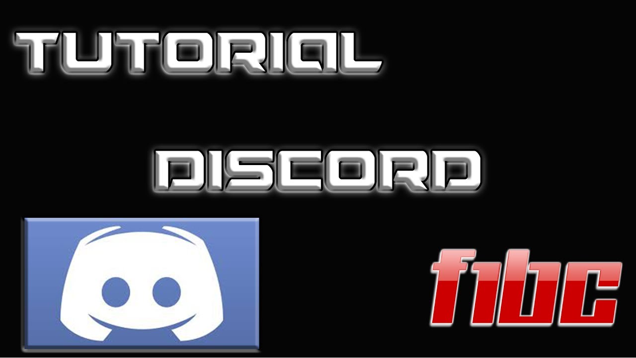 Tutorial Discord - F1BC - YouTube