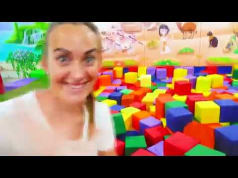 Indoor playground for kids with Vlad and Nikita - YouTube