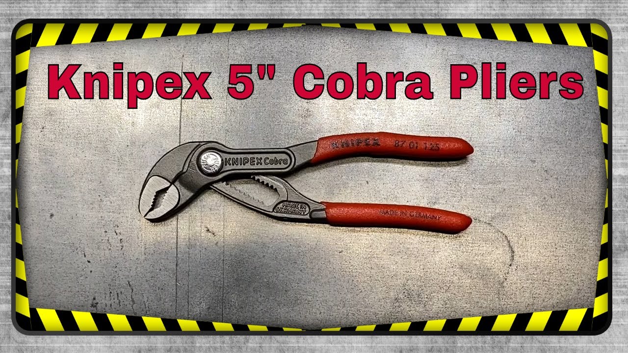 Knipex 10 Cobra Pliers - Plastic Grip