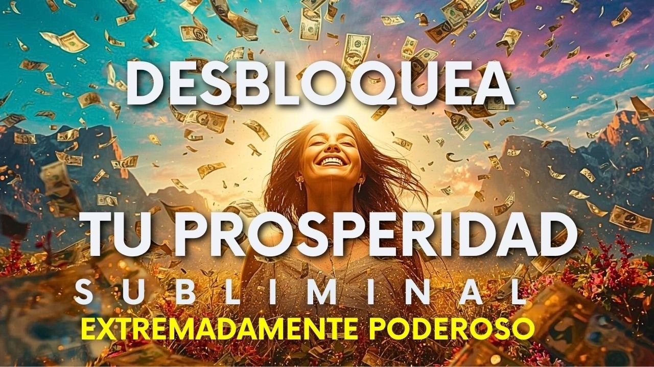 💰Desbloquea tu Prosperidad │ Poderoso SUBLIMINAL para ATRAER DINERO ...