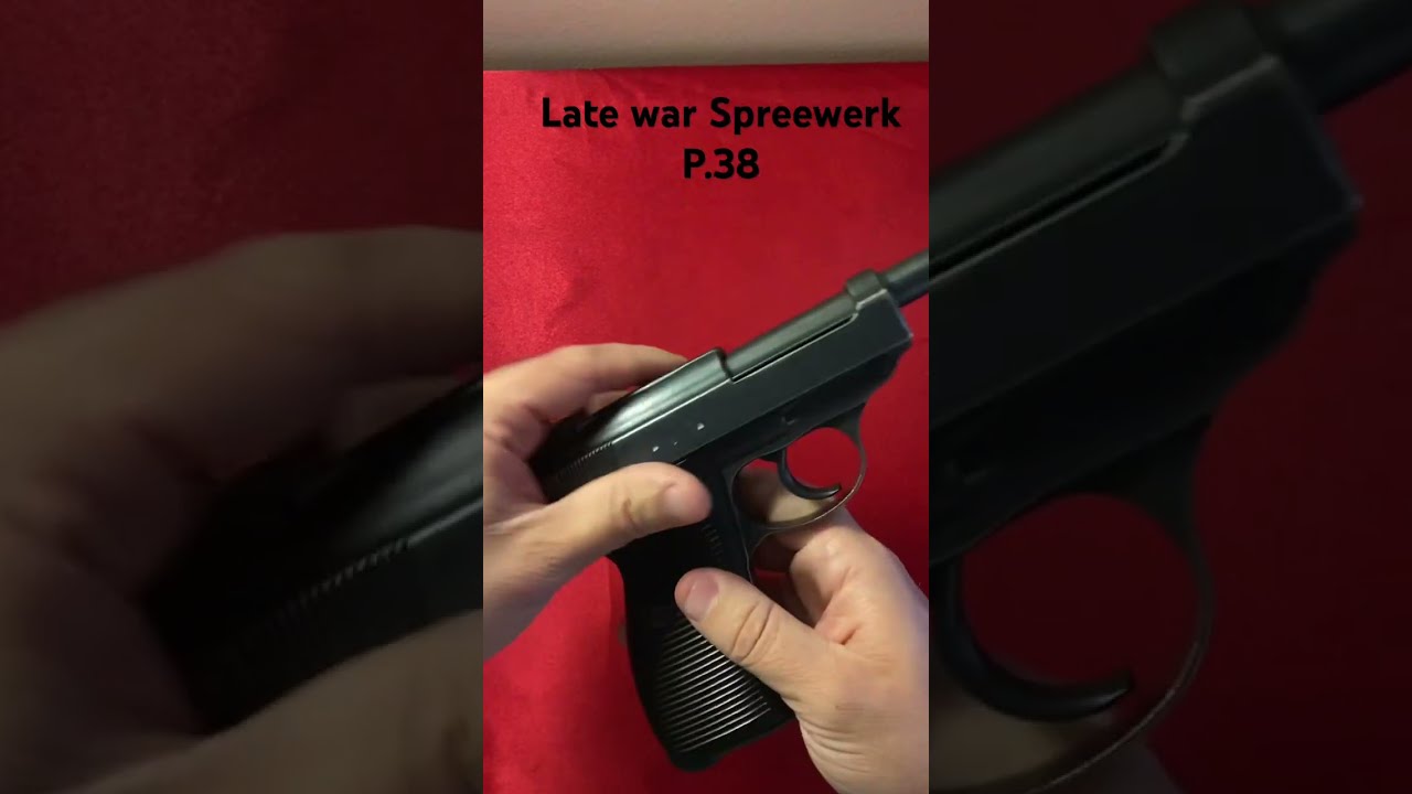 Late War Spreewerk P 38 German P38 Ww2 Wwii Military Militaria Collector History