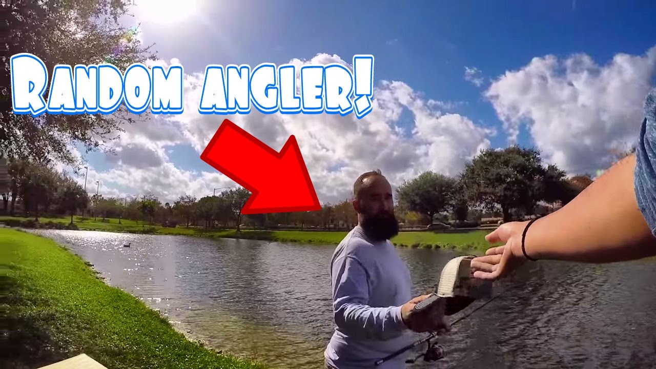 Giving Random Anglers Salt Life Fishing Apparel!