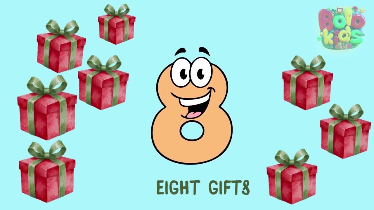 Learn Numbers to The 1 to 10 with Santa Claus |🎅 | Christmas Video for Kids| Funny Santa