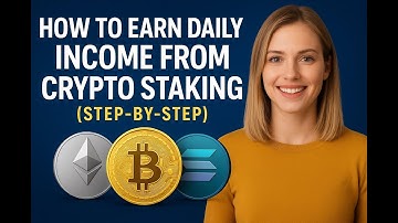 How to Earn Daily Income from Crypto Staking (Step-by-Step)