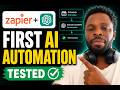 Zapier + OpenAI Tutorial: Test Your First AI Workflow in 7 Minutes