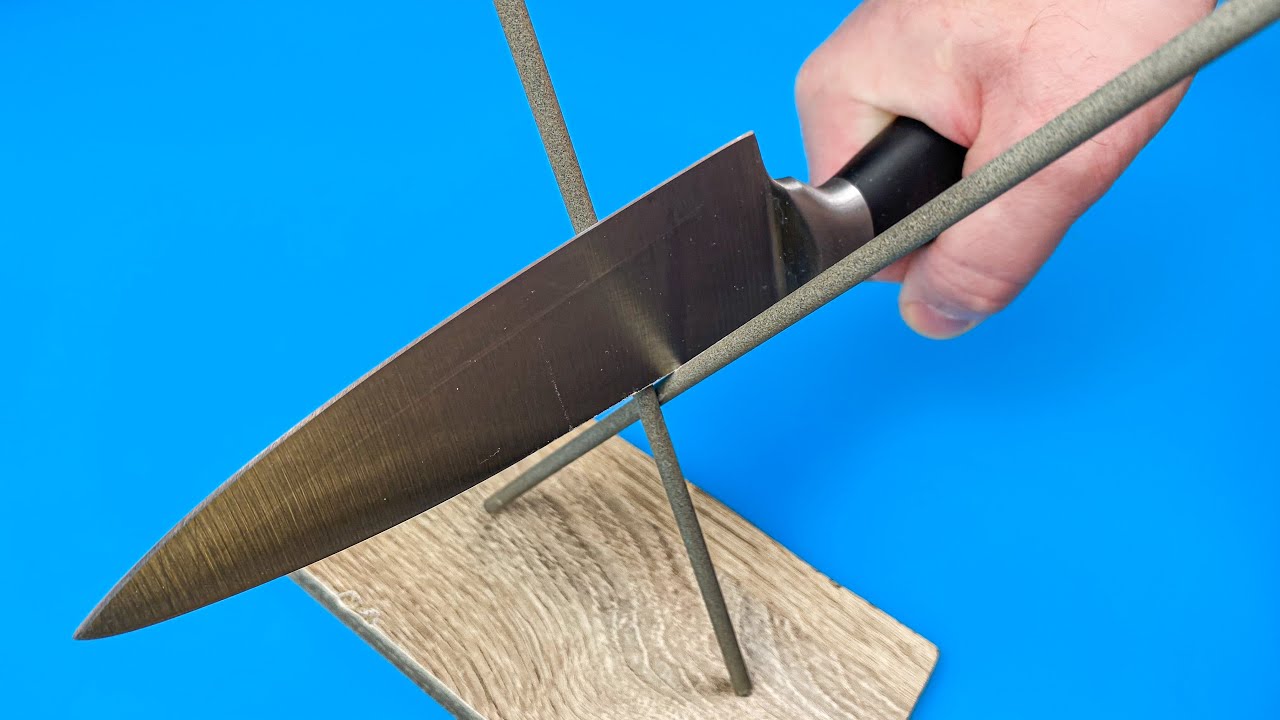 A razor-sharp knife in 1 minute! Review of the best knife sharpener!