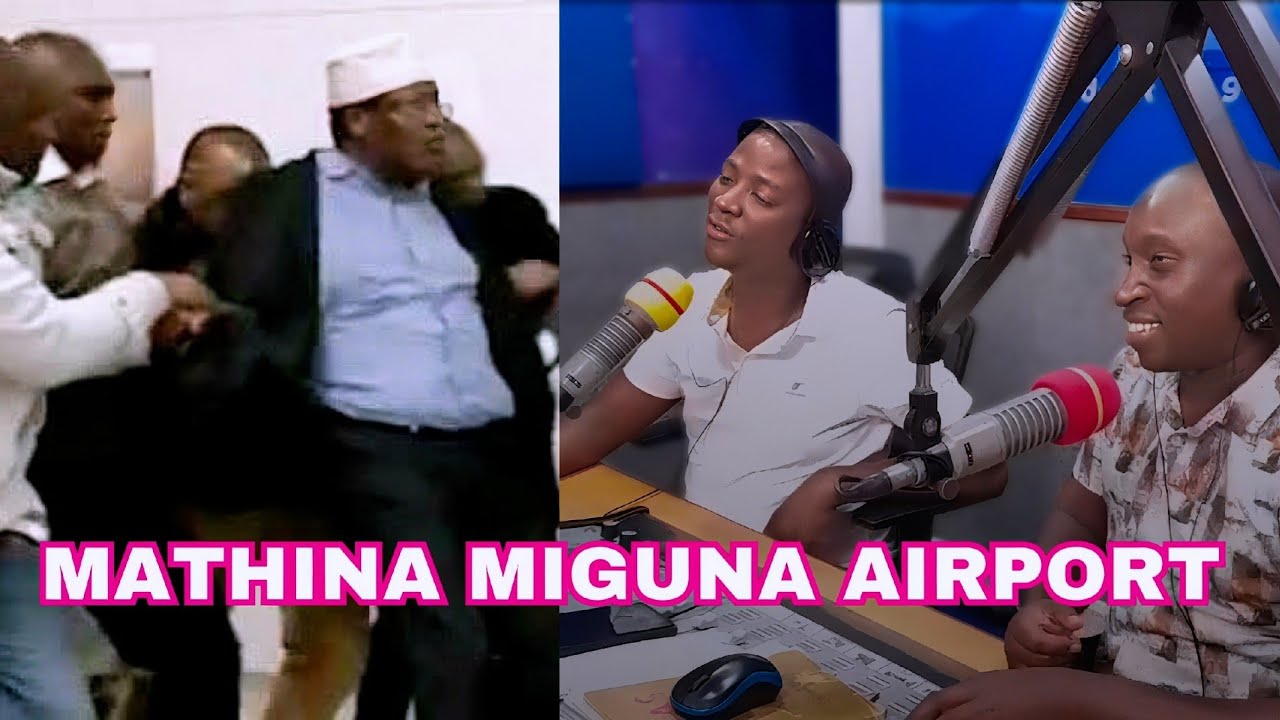 MATETA NA MATHÌNA MA MIGUNA AIRPORT AGÌTWARWO CANADA 😂😂NGONI NA GATHAIYA