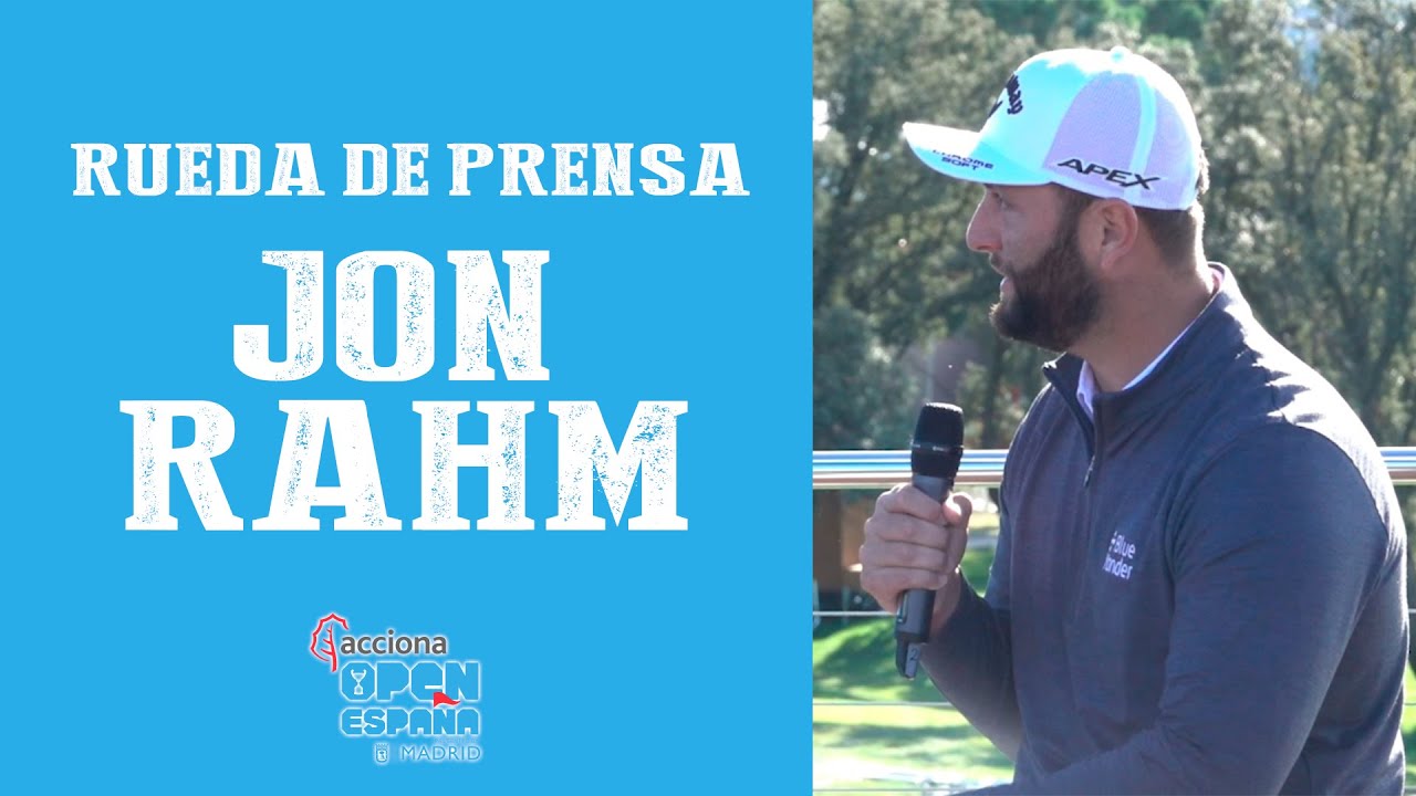 DECLARACIONES de JON RAHM | SOMOSGOLF