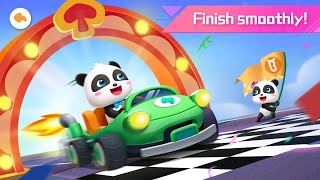 Little Panda's Car Driving | Drive Your Car and Compete in an Exciting Race! screenshot 1