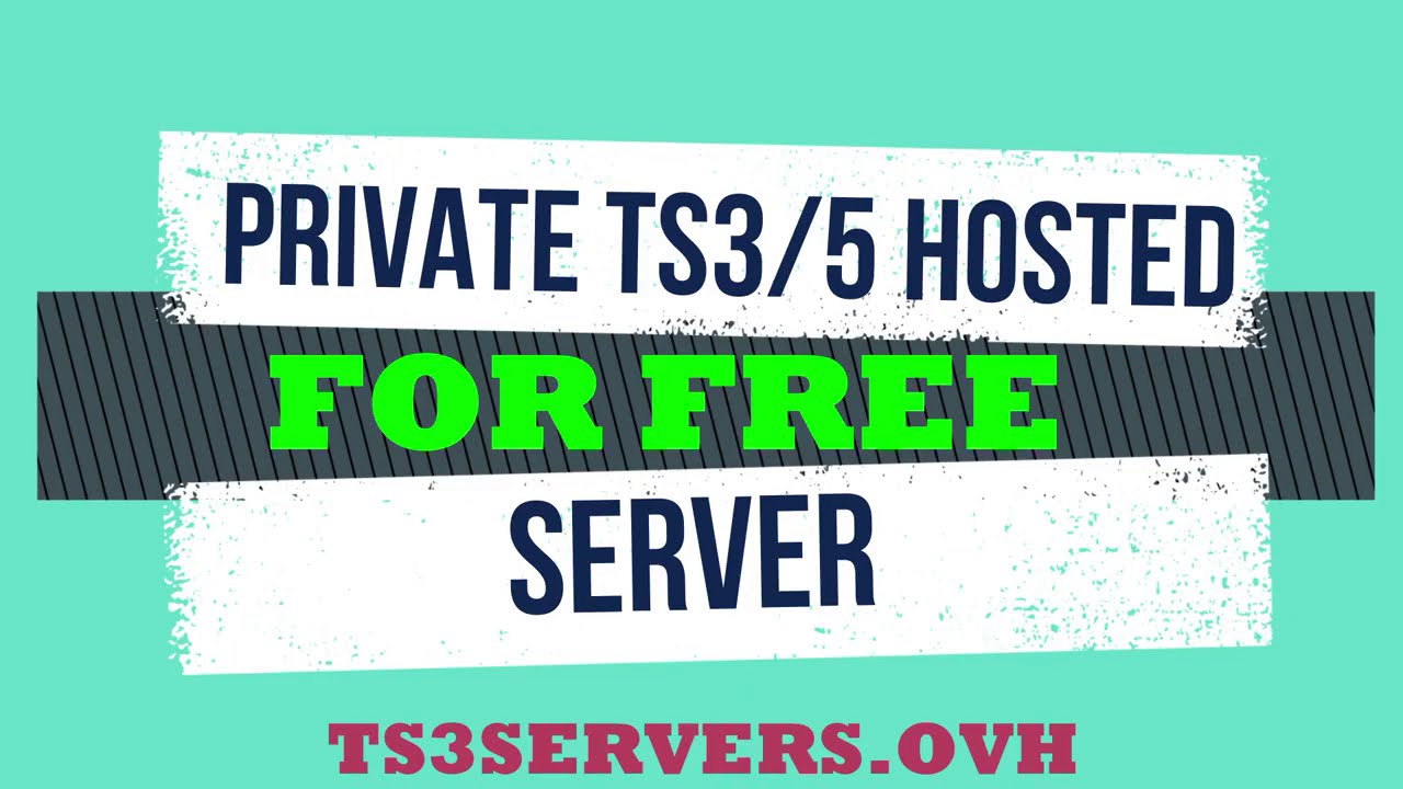 SERVER GRATUITO TS3 5 VALUED 2022 a Vita TS3SERVERS OVH 