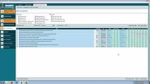 Market Samurai Tutorial-Video 3-Analyzing The Competiton Of A Keyword
