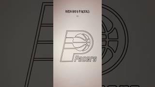 Indiana Pacers coloring logo ✍️🎨 #pacers #indiana #nba #usa #basketball #coloring #logo #playoffs