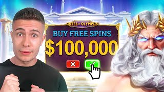 INSANE $100,000 Bonus Buys on GATES OF OLYMPUS ⚡ screenshot 5