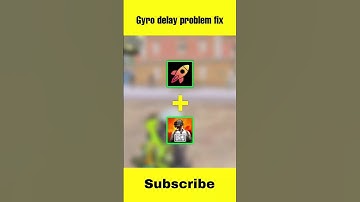 bgmi gyro delay problem fixed any device 🔥🥶 #shorts