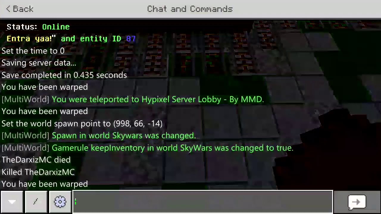 Plugin PerWorldInventory / Inventario Por Mundo pocketmine API 3.0.0 4.0.0 Minecraft 1.14 | ¡DarkMC