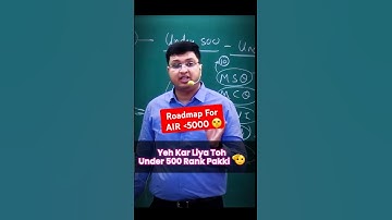 If you do this then you will get under 5000 rank | JEE Advanced 2025 Strategy #jeeadvanced #short...