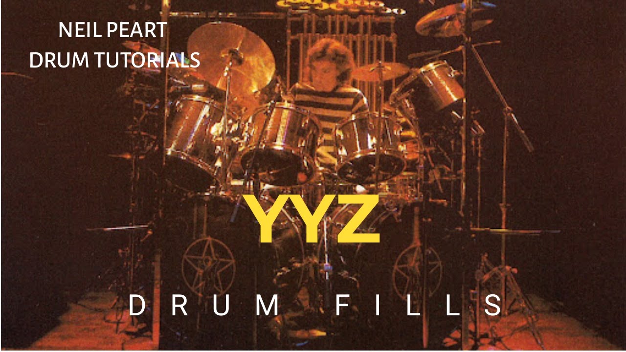 Rush YYZ Drum Fills A Neil Peart Drum Tutorial (aka "YYZed") YouTube