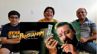 PRASTHANAM | Sanjay Dutt | Jackie Shroff | Deva Katta |Teaser Reaction | Indian Youtuber In America