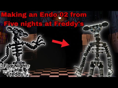 Making an Endo 02 Figure from Fige nights at Freddy’s! 🍕