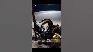 Scorpion vs Tarantula  Desert Duel