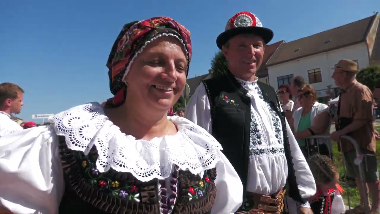 KYJOV-SLOVÁCKÝ ROK 2023-Krojovaný průvod (2. část)