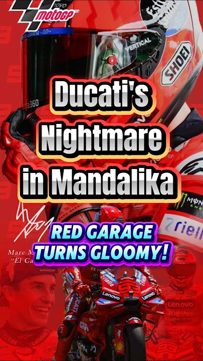 Ducati's Nightmare in Mandalika. Red Garage Turns Gloomy! #shorts #shortvideos #motogp #ducati