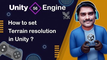 How to set Terrain Resolution in Unity - Unity Engine Tutorial 56 🚀