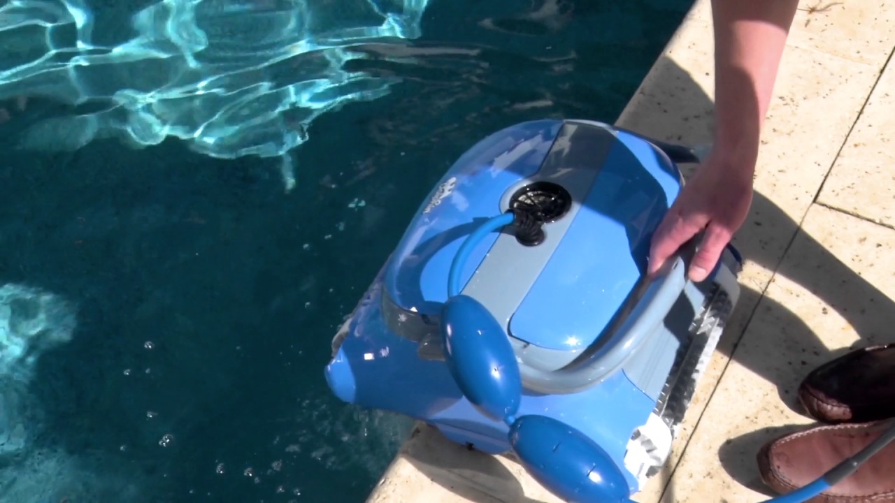 Dolphin M 200 Robotic Pool Cleaner By Maytronics Youtube